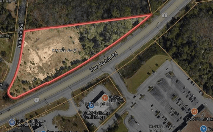 Pictures of Land property located at 3801 Baldwin Rd, Columbia, SC 29204 for sales - image #1
