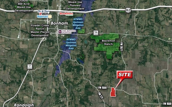 Pictures of Land property located at FM 1550, Bonham, TX 75418 for sales - image #1