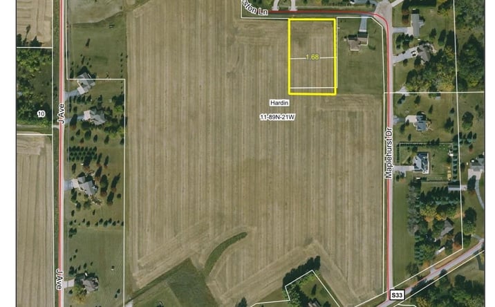 Pictures of Land, Special Purpose property located at TBD 1.68 acres Thurston Lane, Iowa Falls, IA 50126 for sales - image #1
