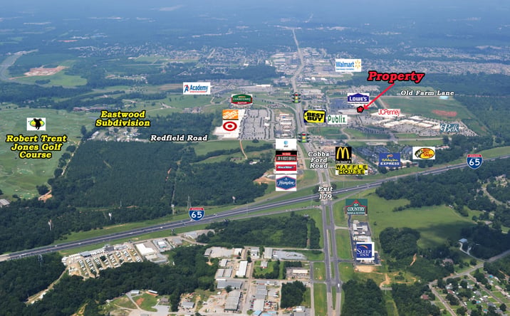 Pictures of Land property located at Cobbs Ford Rd, Prattville, AL 36066 for sales - image #1