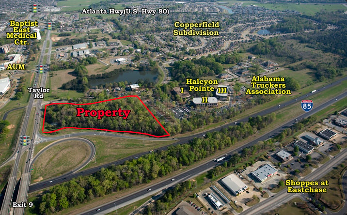 Pictures of Land property located at Halcyon Summit Drive, Montgomery, AL 36117 for sales - image #1