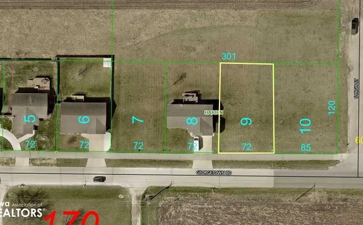 Pictures of Land property located at 1310 Georgetown Road, Iowa Falls, IA 50126 for sales - image #1