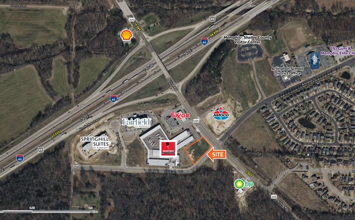 Pictures of Land property located at Airline Rd & Arlington Trail, Arlington, TN 38002 for sales - image #1