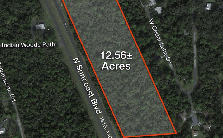 Pictures of Land property located at 5551 N Suncoast Blvd, Crystal River, FL 34428 for sales - image #1