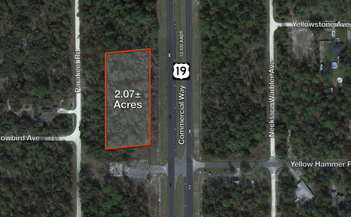 Pictures of Land property located at 18100 Commercial Way, Brooksville, FL 34614 for sales - image #1
