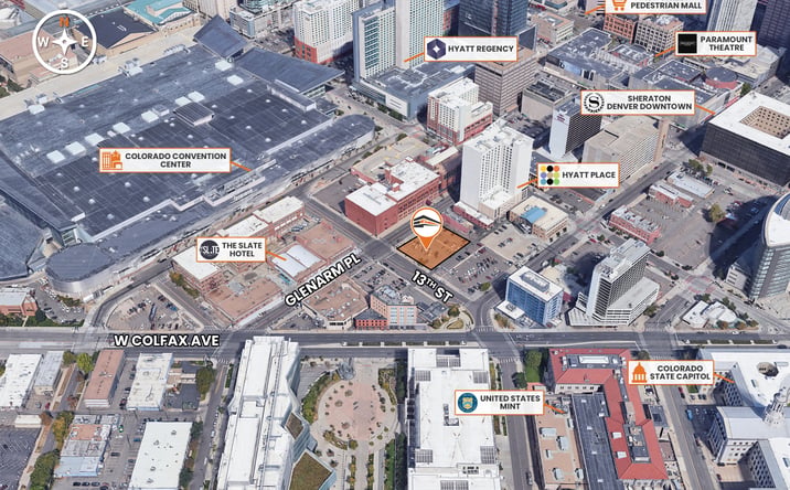Pictures of Land property located at 1320 Glenarm Pl, Denver, CO 80204 for sales - image #1