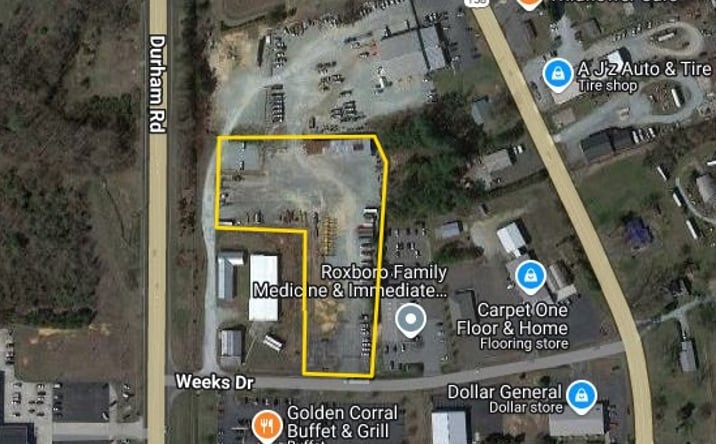 Pictures of Retail, Land, Self Storage, Senior Living, Special Purpose property located at 75 Weeks Dr, Roxboro, NC 27573 for sales - image #1