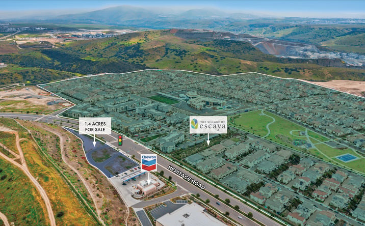 Pictures of Land property located at Heritage Road and Avenida Escaya, Chula Vista, CA 91913 for sales - image #1