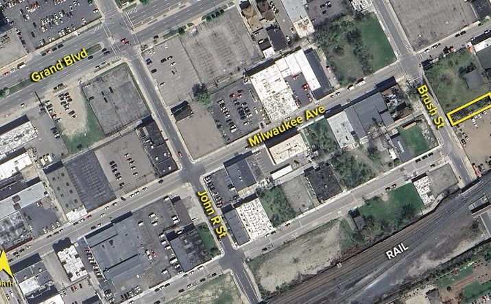 Pictures of Land property located at 6408 Brush St, Detroit, MI 48202 for sales - image #1