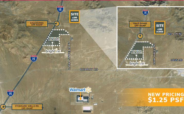 Pictures of Land property located at Dale Evans Pkwy Off-Ramp, Apple Valley, CA 92307 for sales - image #1