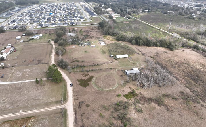 Pictures of Land property located at 307 & 317 Skyblue Ln, Auburndale, FL 33823 for sales - image #1