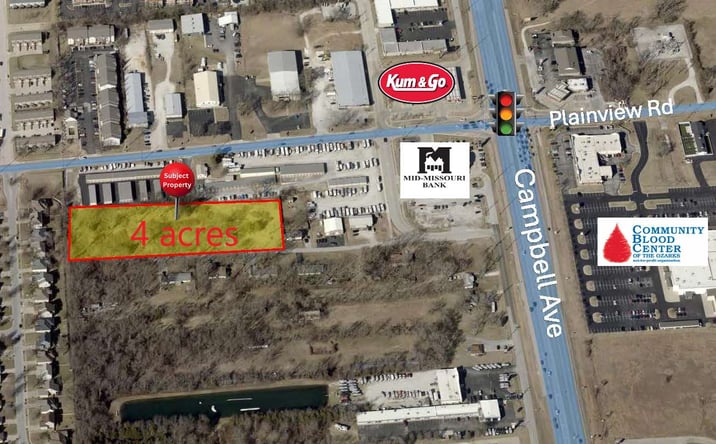 Pictures of Land property located at 531 W Melbourne Rd, Springfield, MO 65810 for sales - image #1