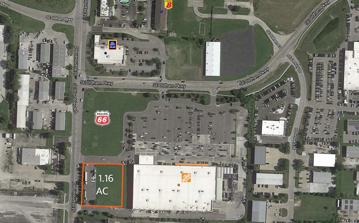 Pictures of Land property located at 651 S.E. Oldham Pkwy., Lee's Summit, MO 64081 for sales - image #1