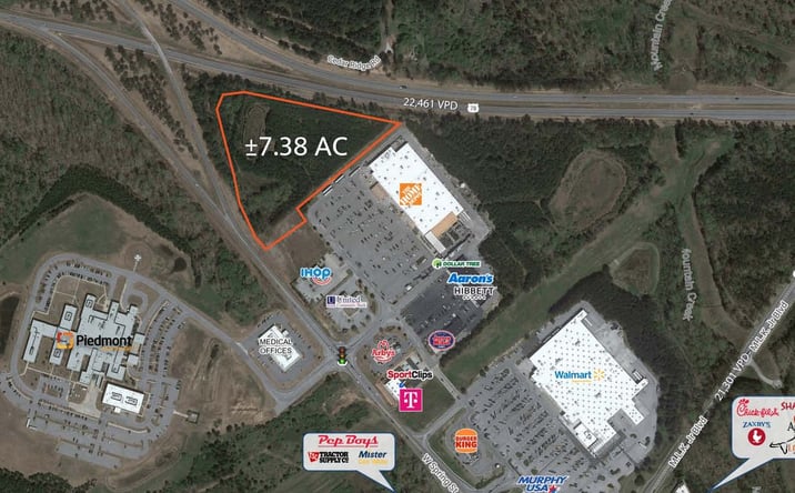 Pictures of Land property located at 2150 W. Spring St., Monroe, GA 30655 for sales - image #1