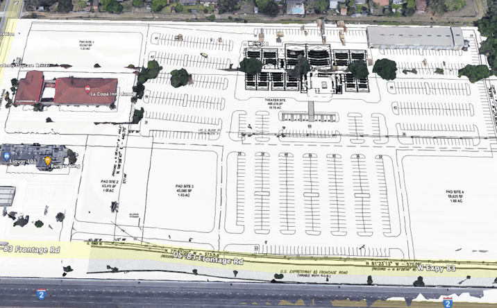 Pictures of Land property located at NEQ Tower Rd. & Interstate 2 - Lot 3, Alamo, TX 78516 for sales - image #1