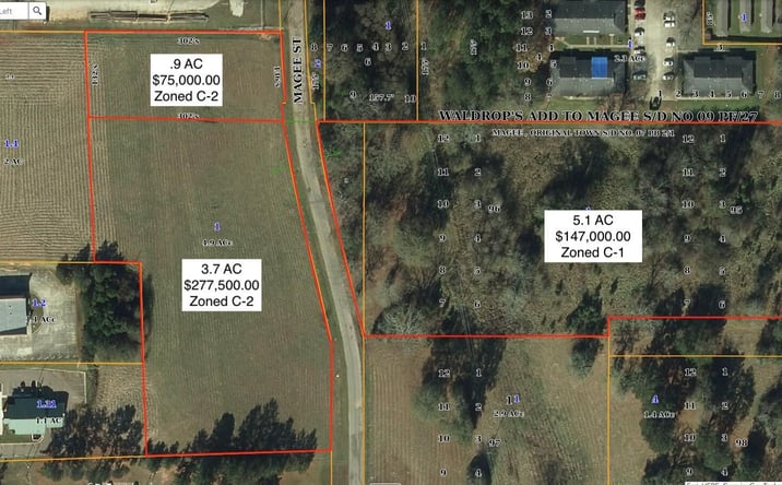Pictures of Land property located at 8th Ave, Magee, MS 39111 for sales - image #1