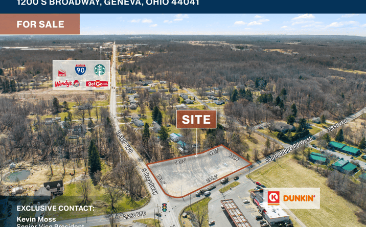 Pictures of Land, Mixed Use, Office, Retail property located at 1200 S Broadway, Geneva, OH 44041 for sales - image #1