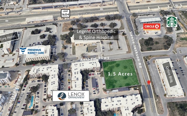 Pictures of Land property located at 15503 Vance Jackson Rd, San Antonio, TX 78249 for sales - image #1