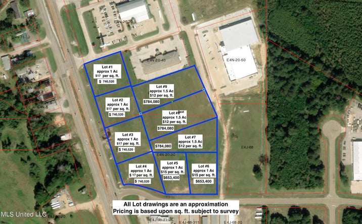 Pictures of Land property located at 0009 Revelation Dr, Lot #9, Florence, MS 39073 for sales - image #1