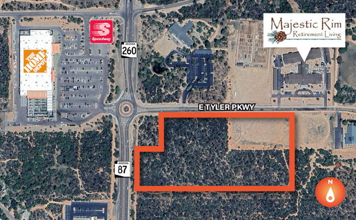 Pictures of Land property located at 201 E Tyler Pkwy, Payson, AZ 85541 for sales - image #1