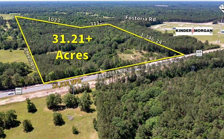 Pictures of Land property located at 25678 TX-105, Cleveland, TX 77328 for sales - image #1