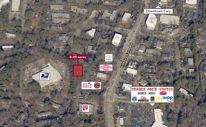 Pictures of Land, Office property located at 120 Wrenn Dr, Cary, NC 27511 for sales - image #1