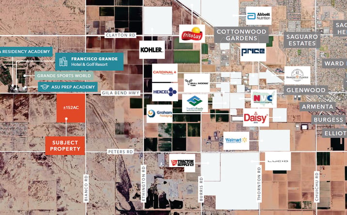 Pictures of Land property located at AZ-84, Casa Grande, AZ 85193 for sales - image #1