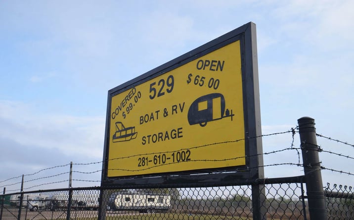 Pictures of Retail, Industrial, Land, Self Storage, Special Purpose property located at FM 529 Boat and RV Storage 39664 FM 529 RD, Brookshire, TX 77423 for sales - image #1
