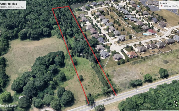Pictures of Land property located at 12362 W 159th St, Homer Glen, IL 60491 for sales - image #1