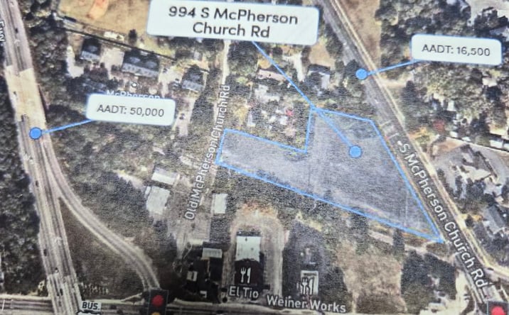 Pictures of Land property located at 994 S McPherson Church Rd, Fayetteville, NC 28303 for sales - image #1
