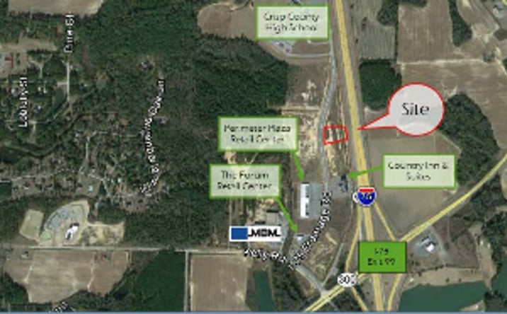 Pictures of Land property located at Frontage Road, Cordele, GA 31015 for sales - image #1