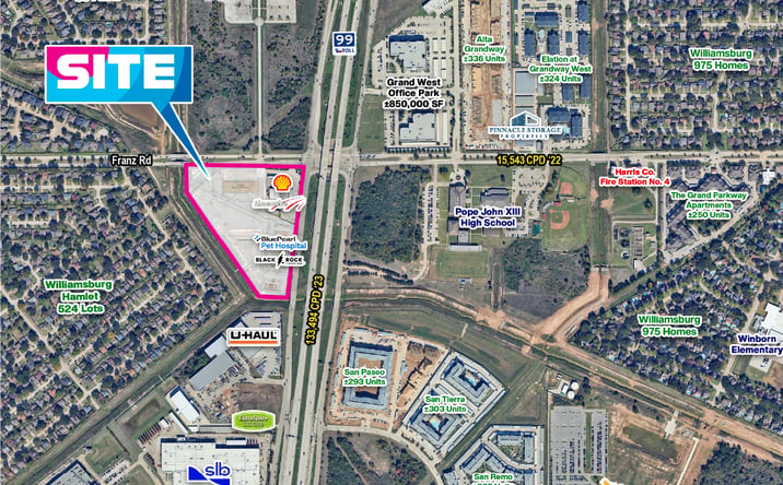 Pictures of Land, Retail property located at 1809 W Grand Pkwy N, Katy, TX 77449 for sales - image #1