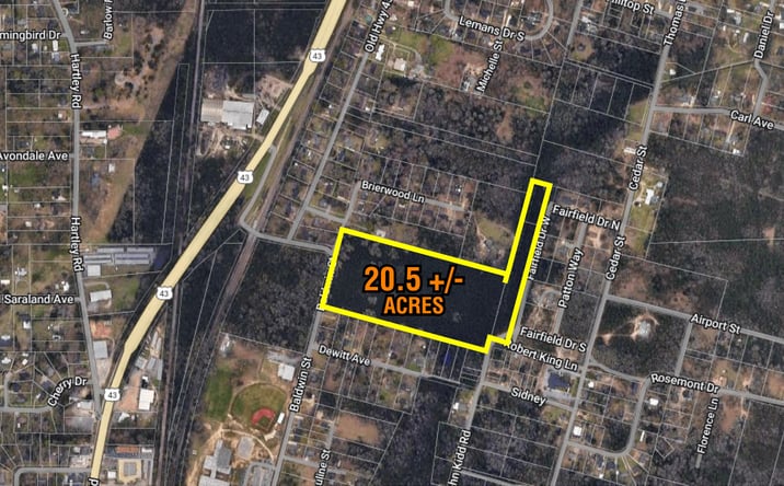 Pictures of Land property located at Baldwin St, Satsuma, AL 36572 for sales - image #1
