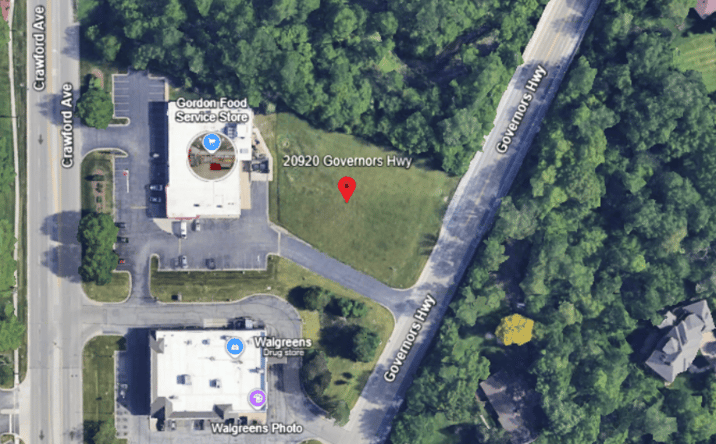 Pictures of Land, Retail property located at 20920 Governors Highway, Olympia Fields, IL 60461 for sales - image #1