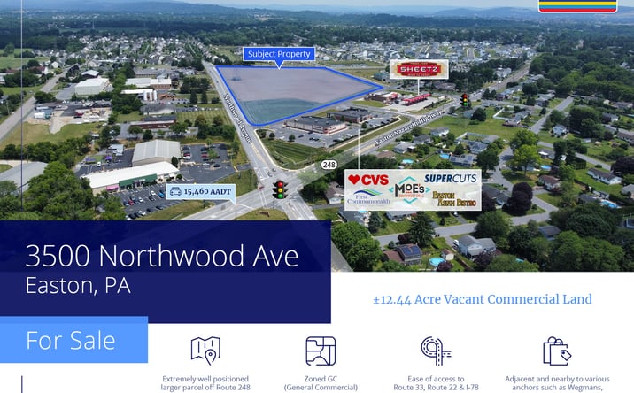 image of property at 3500 NORTHWOOD AVE Easton PA 18045
