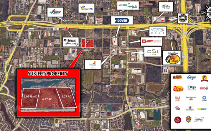 Pictures of Industrial, Land, Self Storage property located at 633 W Riley Rd, Houston, TX 77047 for sales - image #1