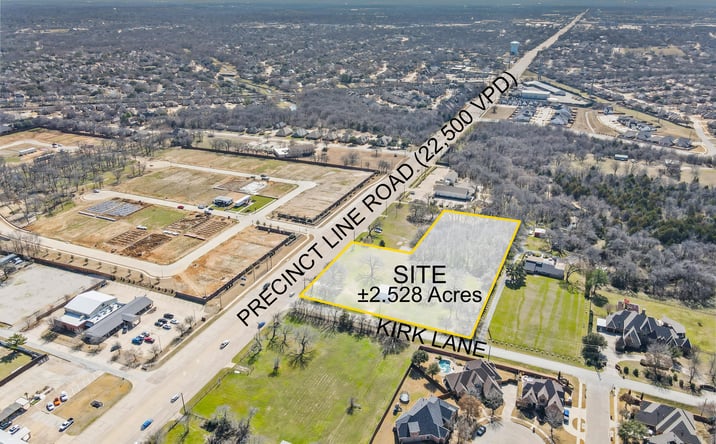 Pictures of Land property located at 7629 Precinct Line Rd, North Richland Hills, TX 76182 for sales - image #1