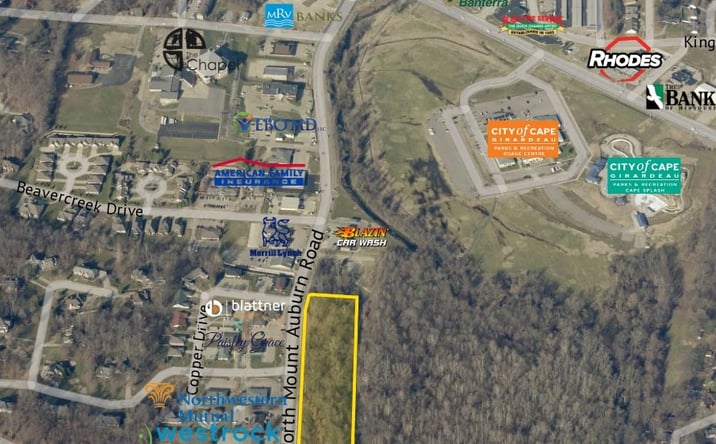 Pictures of Land property located at 1330 N Mt Auburn Rd, Cape Girardeau, MO 63701 for sales - image #1