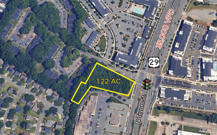 Pictures of Land property located at 6797 N Tryon St, Charlotte, NC 28213 for sales - image #1