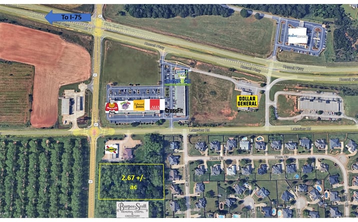 Pictures of Land property located at US Hwy 41N, Fort Valley, GA 31030 for sales - image #1