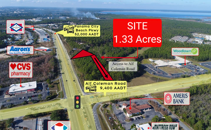 Pictures of Land property located at 11858 PANAMA CITY BEACH PKWY, Panama City Beach, FL 32407 for sales - image #1