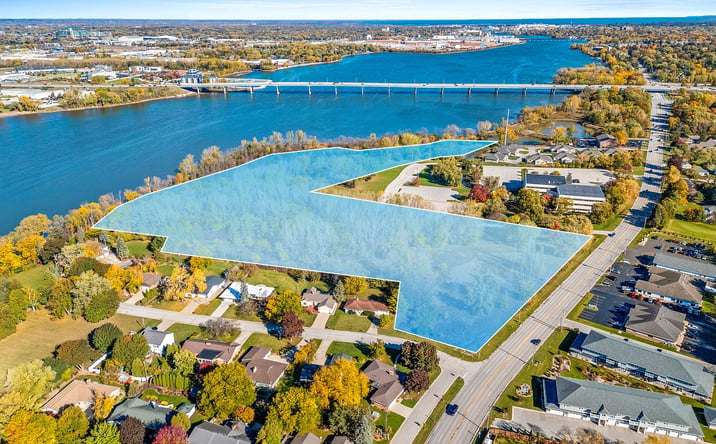 Pictures of Land property located at 3200 Riverside Dr, Green Bay, WI 54301 for sales - image #1