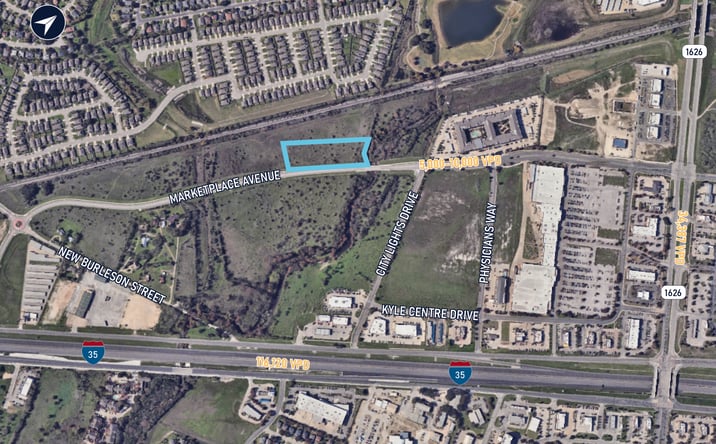 Pictures of Land property located at Marketplace Ave., Kyle, TX 78640 for sales - image #1