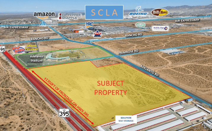 Pictures of Land property located at US-395, Adelanto, CA 92301 for sales - image #1