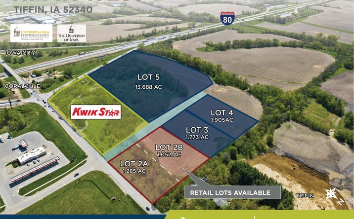 Pictures of Land property located at Ireland Ave, Tiffin, IA, USA, Tiffin, IA 52340, Ireland Ave Tiffin, IA, USA, Tiffin, IA 52340 for sales - image #1