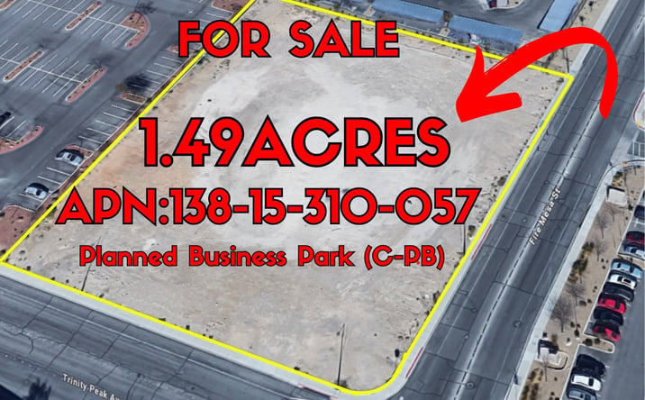 Pictures of Land property located at 7550 Trinity Peak Ave, Las Vegas, NV 89128 for sales - image #1
