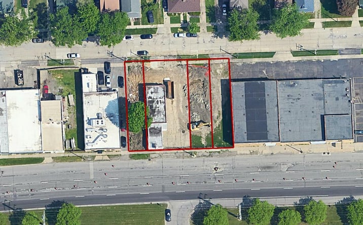 Pictures of Retail, Land property located at 444 Eight Mile W, Hazel Park, MI 48030 for sales - image #1
