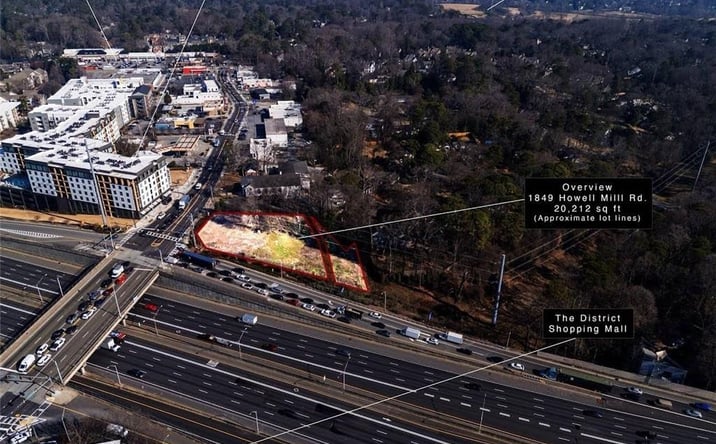 Pictures of Land property located at 1849 Howell Mill Road NW, Atlanta, GA 30318 for sales - image #1