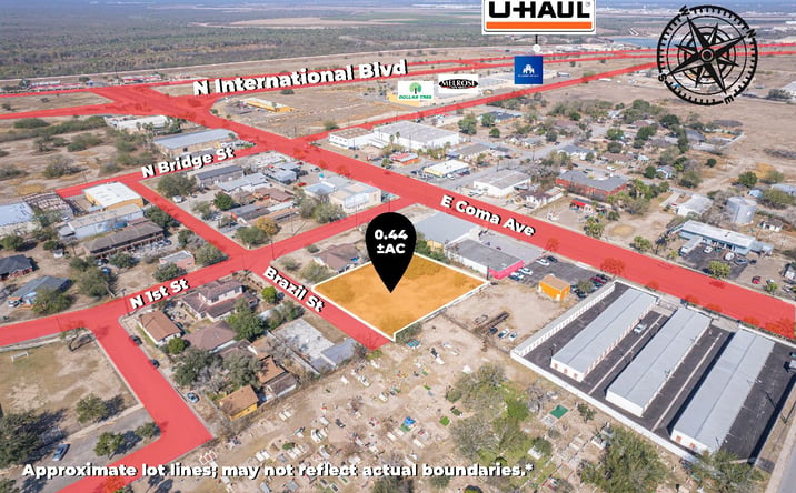 Pictures of Land property located at Brazil Street, Hidalgo, TX 78557 for sales - image #1