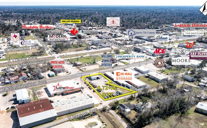 Pictures of Industrial, Office, Retail property located at 213 N Washington Ave, Cleveland, TX 77327 for sales - image #1